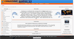 Desktop Screenshot of gambas-es.org