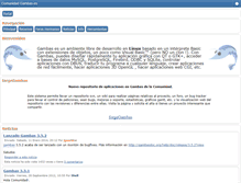 Tablet Screenshot of gambas-es.org